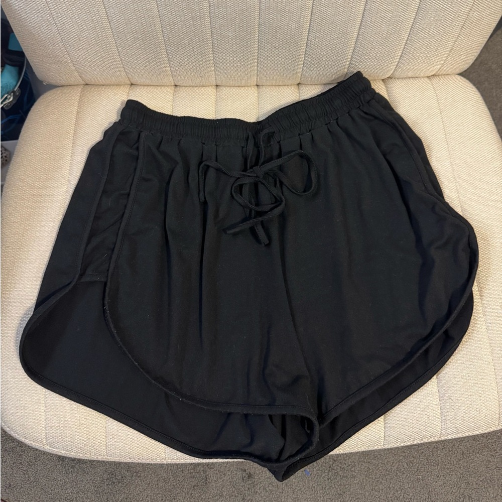 Women’s SHEIN Black Soft Shorts